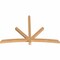 Ekena Millwork Alberta Smooth Timber Gable Bracket, Western Red Cedar, 84"W x 56"H x 3 1/2"D x 3 1/2"F, 16/12 Pitch GBW084X56X0404ALB00SWR - alternate 3